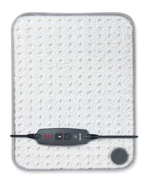 Термоподложка Beurer HK 43 Super Cosy heat pad with super soft surface;3 Illuminated temperature settings;Fast heating;Automatic switch off after 90 min;Cotton cover washable on 30°; BSS; 44(L)x33(W)