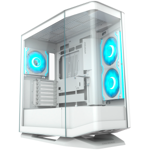 COUGAR FV270 RGB PC Case, Mid tower, White