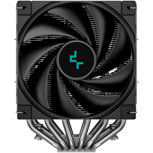 DeepCool AK620, CPU Air Cooler, 2x120mm PWM Fan, TDP 260W, 6 Heatpipes, LGA2066/2011-v3/2011/1700/1200/115x, AMD AM5/AM4, 129x138x160 mm(LxWxH), 3Y, R-AK620-BKNNMT-G