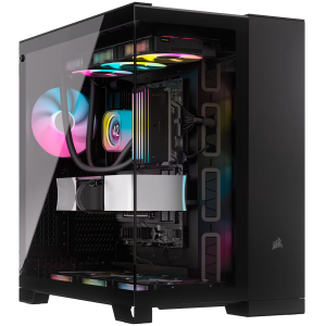 Corsair 6500X Tempered Glass Mid-Tower, Black
