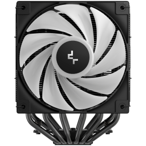 DeepCool AG620 BK ARGB V2, CPU Air Cooler, 2x120mm ARGB PWM Fan, Core Touch Technology 2.0, 6 Heatpipes, LGA1851/1700/1200/115x, AMD AM5/AM4, 129x136x161 mm(LxWxH), 2Y, R-AG620-BKAMMN-GJD
