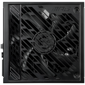 MSI MPG A1250GS PCIE5 Power Supply 1250W, 80 PLUS Gold, Dual PCIe 5.1 Cables, ATX 3.1, 135mm Fan, Fan Stop, OCP/OTP/OPP/SCP/OVP/UVP/SIP/NLO, Active PFC, Dimensions: 150mmx150mmx86mm, 10Y Warranty