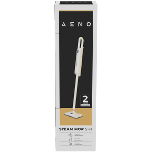 AENO Steam Mop SM1: built-in water filter, aroma oil tank, 1200W, 110°C, Tank Volume 380 ml, Screen Touch Switch