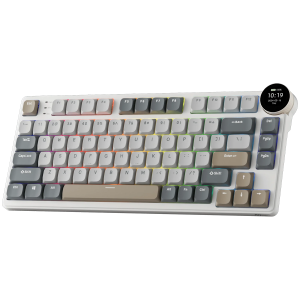 ROYAL KLUDGE RK N80 Pearly Dawn Gaming Keyboard Red switch