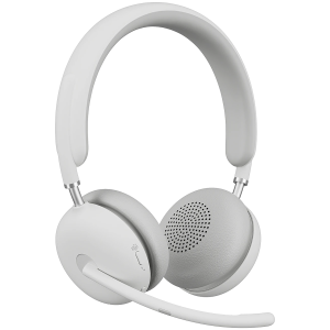 LOGITECH HEADSET - Logitech Zone Wireless 2 UC - OFF-WHITE,TEAMS - 2.4GHZ/BT - NO STAND