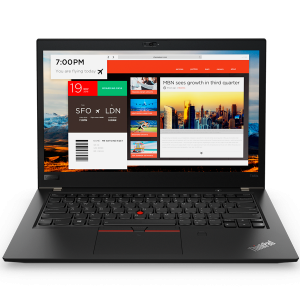 LENOVO THINKPAD T480S  I5-8350U CPU 1.70GHZ 14" (1920 x 1080) touchscreen 16 GB 256 GB  NVMe SSD  Windows 11 Pro BG KBD 1Y 1m battery