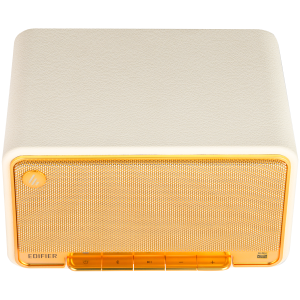 Edifier D32 2.1 Speaker, BT V5.3, Wi-Fi, AUX, USB-C, 1x 4-inch Midrange Driver, 2x 1-inch Tweeters, 60W (RMS), White