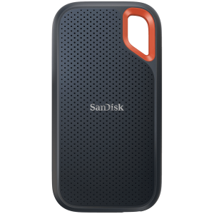 SANDISK Extreme 2TB Portable SSD - up to 1050MB/s Read and 1000MB/s Write Speeds, USB 3.2 Gen 2, 2-meter drop protection and IP55 resistance
