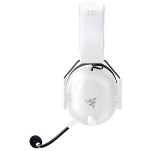 BlackShark V2 Pro (2023) - White, Wireless Gaming Headset, Razer TriForce Titanium Driver 50 mm, Oval Ear Cushions, Detachable Super Wideband microphone, THX Spatial Audio, Type A Wireless (2.4 GHz), Bluetooth 5.2