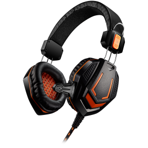 CANYON Fobos GH-3A, Gaming headset 3.5mm jack with microphone and volume control, with 2in1 3.5mm adapter, cable 2M, Black, 0.36kg
