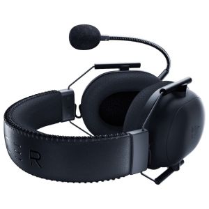 BlackShark V2 Pro (2023) - Black, Wireless Gaming Headset, Razer TriForce Titanium Driver 50 mm, Oval Ear Cushions, Detachable Super Wideband microphone, THX Spatial Audio, Type A Wireless (2.4 GHz), Bluetooth 5.2
