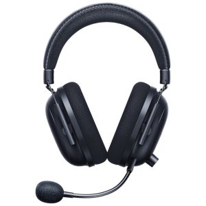 BlackShark V2 Pro (2023) - Black, Wireless Gaming Headset, Razer TriForce Titanium Driver 50 mm, Oval Ear Cushions, Detachable Super Wideband microphone, THX Spatial Audio, Type A Wireless (2.4 GHz), Bluetooth 5.2