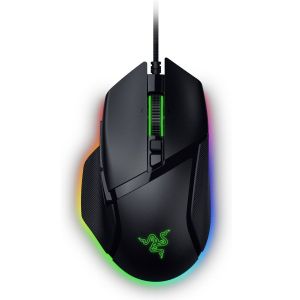 Razer Basilisk V3 35K Gaming Mouse, Black, Focus Pro 35K Optical Sensor Gen-2, Optical Mouse Switches Gen-3, Razer™ Speedflex Cable, 4-Way Razer™ HyperScroll Tilt Wheel, 35K DPI