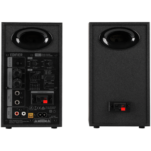 Edifier MR3 Active Studio Monitors, BT V5.4, RCA, AUX, 1-inch Tweeters, 3.5-inch Drivers, 36W (RMS), Tone Control Dials, Black