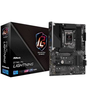 ASROCK MB Desktop Z790 PG Lightning/D4 (S1700, 4x DDR5, 1x PCIe 4.0 x16, 1x PCIe 5.0 x16, 3x PCIe 3.0 x1, 4x Hyper M.2, 4x SATA3 6.0Gb/s, RAID 0,1,5,10, 2x USB-C, 10x USB 3.2, 3x USB 2.0, 1x RJ-45 2.5GB, 1x HDMI, ATX