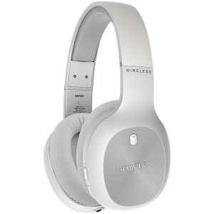 Edifier W800BT Plus Wireless Over-Ear Headphones, 40mm Dynamic Drivers, BT V5.1, Up To 55H Battery, USB-C, White