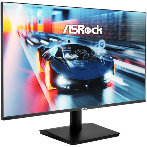 Asrock CL27FFA Gaming Monitor, 27" FHD (1920x1080) IPS, Anti-Glare, 120 Hz, 16:9, 1500:1, 300 nits, Wide 178-Degree Viewing Angles, 1ms (MPRT), Flicker-free, Tiltt Adjustment, VESA, 1x HDMI 1.4, 1x VGA, 3Y