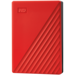HDD External WD My Passport (4TB, USB 3.2) Red