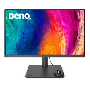 Монитор BenQ PD2705U, 27" IPS LED, 5ms,3840x2160 4K UHD, Designer Monitor, AQCOLOR, 100% sRGB, HDR10, B.I., LBL, KVM Switch, ICCsync, CAD/CAM, DualView, 1000:1, 300 cd/m2, HDMI, DP, USB Type-C(Power 65W, DP alt), Speak.2x2W, Height Adj., Swivel, Tilt, Gra