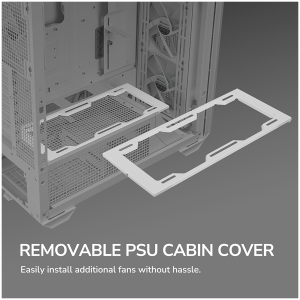 COUGAR MX600 PC Case, Mid Tower, White