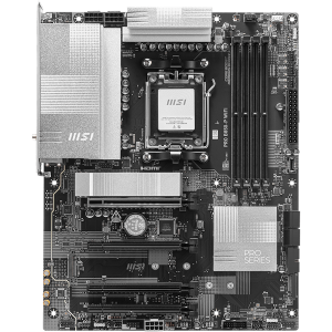 MSI PRO B850-P WIFI, ATX, Socket AM5, 4x DDR5 Dual Channel DDR5 up to 8200(OC)MHz, 4x PCIe 3.0 16 slots, 3x M.2 slots, 4x USB 2.0, 1x USB 5Gbps, 1x USB 10Gbps, 2x USB 10Gbps Type-C, HDMI, 7.1 HD Audio, 5G LAN, WiFI 7, BT, 3Y
