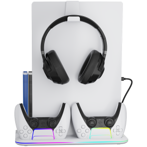 CANYON cooling stand CS-51 RGB PS5 Slim/DE Charge White