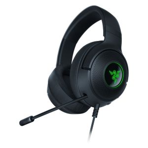 Razer Kraken V3 X USB, Gaming Headset, HyperClear Cardioid Mic, TriForce 40mm Drivers, Hybrid fabric and memory foam ear cushions, Razer Chroma™ RGB, 7.1 Surround Sound, USB-A