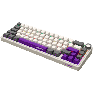 LORGAR KBP70MW, Wireless 65% Mechanical Gaming Keyboard Pro, Beige, EN layout