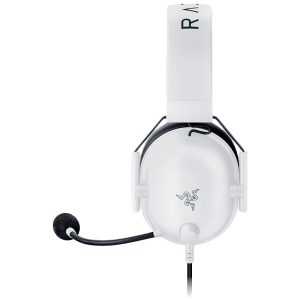 Razer BlackShark V2 X - White, 12 Hz – 28 KHz Frequency Response, 32 Ω (1 kHz) Impedance, Razer TriForce Driver, Breathable memory foam, Advanced passive noise cancellation, Analog 3.5 mm Connection, 100 Hz – 10 kHz Microphone Frequency, 1.3 m