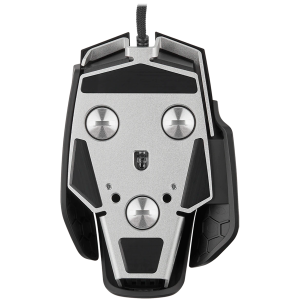 CORSAIR M65 RGB ULTRA, Backlit RGB LED, Optical, Silver ALU, Black