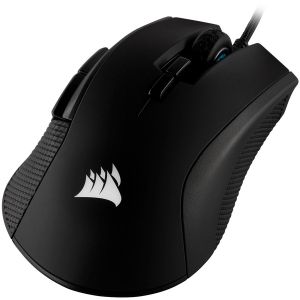 CORSAIR IRONCLAW RGB, FPS/MOBA, Black, Backlit RGB LED, 18000 DPI, Optical