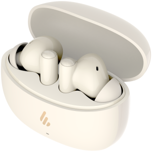 Edifier X5 Pro TWS Earbuds, BT V5.3, ANC, Touch controls, Up to 31H Battery, USB-C, IP55, Ivory