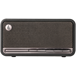 Edifier MP230 Bluetooth Speaker, BT V5.0, USB-C, AUX, TF Card, 2x 48mm Drivers, USB-C, 20W (RMS), Retro Black