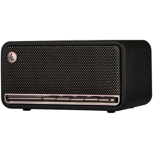 Edifier MP230 Bluetooth Speaker, BT V5.0, USB-C, AUX, TF Card, 2x 48mm Drivers, USB-C, 20W (RMS), Retro Black