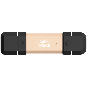 Silicon Power UC3S72 250GB, USB3.2 Gen2,DS72, Gold