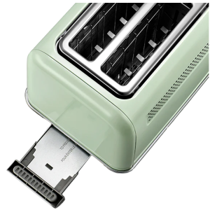 BUYDEEM 2 Slice Toaster, model DT620E, color Cozy Greenish, EU