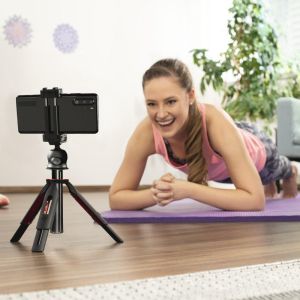 HAMA Трипод “Solid 80 Ball” за смартфони, Bluetooth дистанционно за снимки, макс. 80 см.