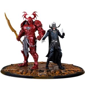 Фигурка DC Multiverse Batman Who Laughs (Knight Armor) & The Merciless (Dark Multiverse) 7in