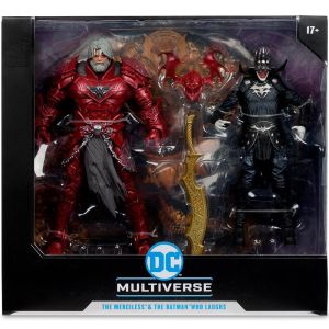 Фигурка DC Multiverse Batman Who Laughs (Knight Armor) & The Merciless (Dark Multiverse) 7in