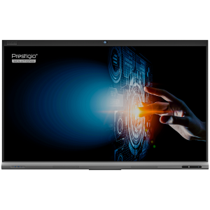 PRESTIGIO SOLUTIONS Multiboard 75" Light+ Series UHD 4K, Android 11, Wi-Fi, 40TP, NFC, Camera, touch pen