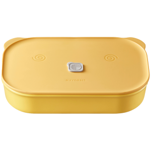 BUYDEEM Bento Lunch Box 1L, model CT3008, color Mellow Yellow
