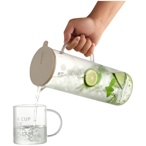 BUYDEEM Beverage glass jug 1200 ml, model CD2003