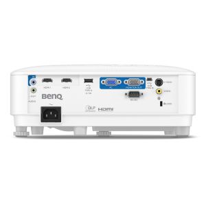 Мултимедиен проектор BenQ MH560, DLP, 1080p (1920x1080), 20 000:1, 3800 ANSI Lumens, Zoom 1.1x, Glass Lenses, Auto Vertical Keystone, Anti-Dust Sensor, VGA, 2xHDMI, S-Video, RCA, VGA out, Audio In/Out, RS232, USB A 1.5A, up to 15,000 hrs, Speaker 10W, 3D 