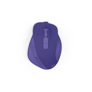 Hama “WM-500” Wireless Mouse, Ergonom., 6 Buttons, No Click Noise, Battery, purple