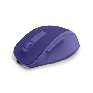Hama “WM-500” Wireless Mouse, Ergonom., 6 Buttons, No Click Noise, Battery, purple