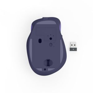 Hama “WM-500” Wireless Mouse, Ergonom., 6 Buttons, No Click Noise, Battery, purple