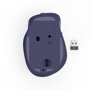 Hama “WM-500” Wireless Mouse, Ergonom., 6 Buttons, No Click Noise, Battery, purple