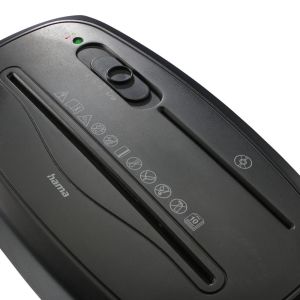 Hama “Safe X100CD” Document Shredder, Shredder with Security Level P4 T4 E3