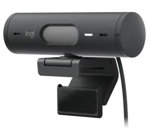 Logitech BRIO 500 Grafite Full HD Webcam, mic, USB