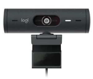 Logitech BRIO 500 Grafite Full HD Webcam, mic, USB